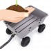 Gorilla Carts GOR5-COM Poly Garden Dump Cart with Steel Frame and 10" Pneumatic Tires, 800 lb Capacity, Grey   555402575